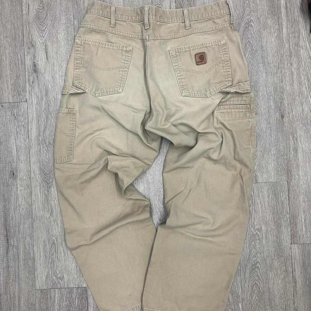 Carhartt khaki cargo pants size